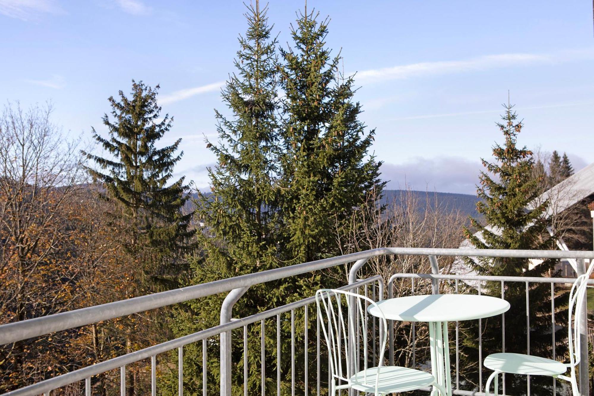 Ferienwohnung Tannenblick 6-2 Oberhof  Bagian luar foto